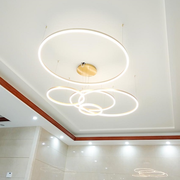 Đèn trang trí hình tròn