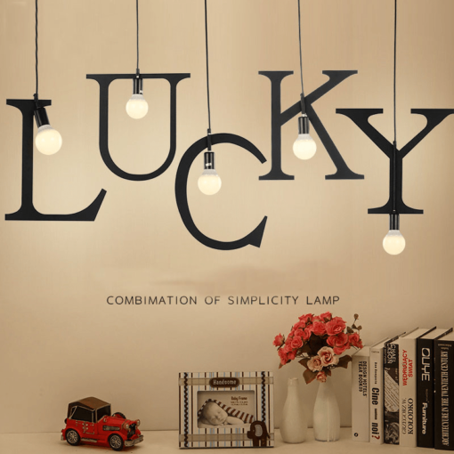 Đèn trang trí hình các chữ cái (A đến Z)