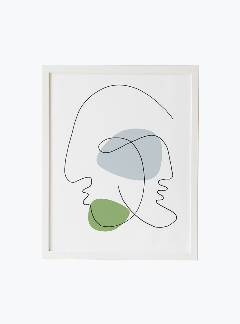 Tranh canvas phong cách Minimalism Art