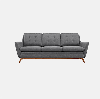 Ghế sofa văng nỉ màu tối