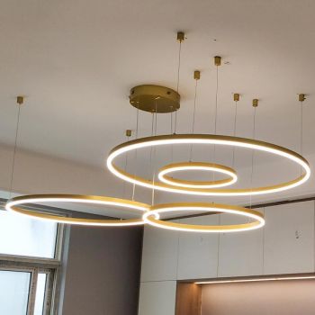 Đèn trang trí hình tròn