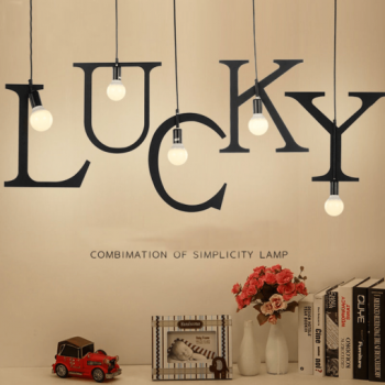 Đèn trang trí hình các chữ cái (A đến Z)