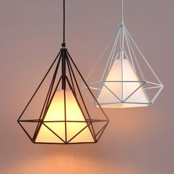 Đèn thả trang trí hình kim cương