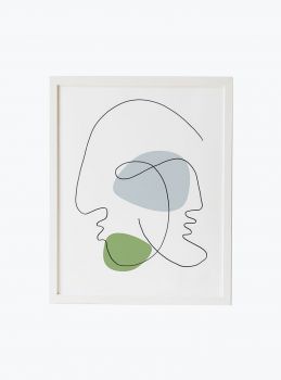 Tranh canvas phong cách Minimalism Art