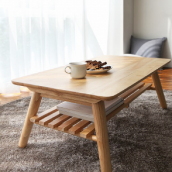 Bàn sofa có sạp Mwfurniture A Table Màu gỗ
